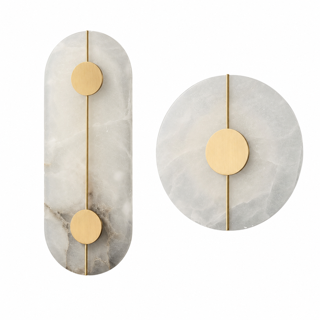 Casa Lumière Marmeren Nordic Wandlamp - Zacht Warm Accentlicht