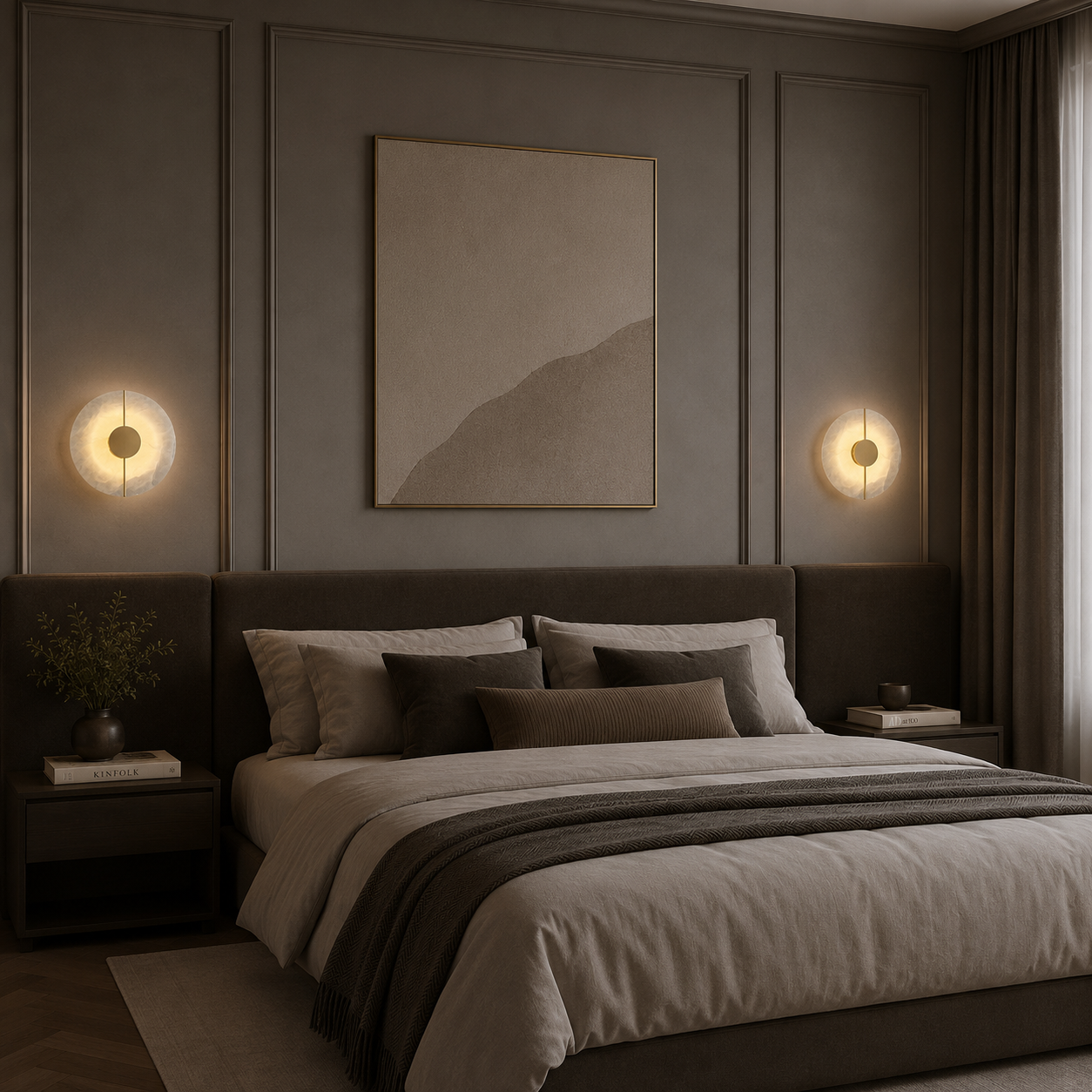 Casa Lumière Marmeren Nordic Wandlamp - Zacht Warm Accentlicht