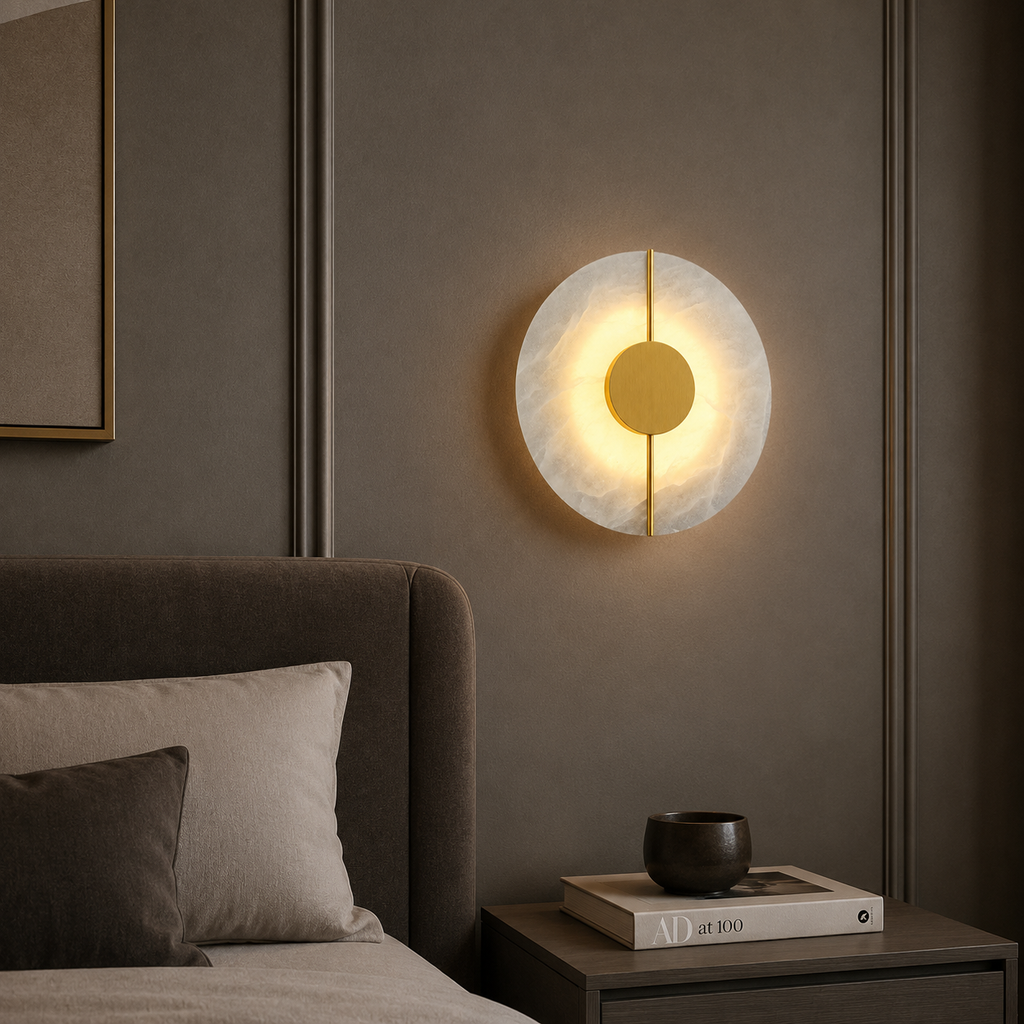 Casa Lumière Marmeren Nordic Wandlamp - Zacht Warm Accentlicht