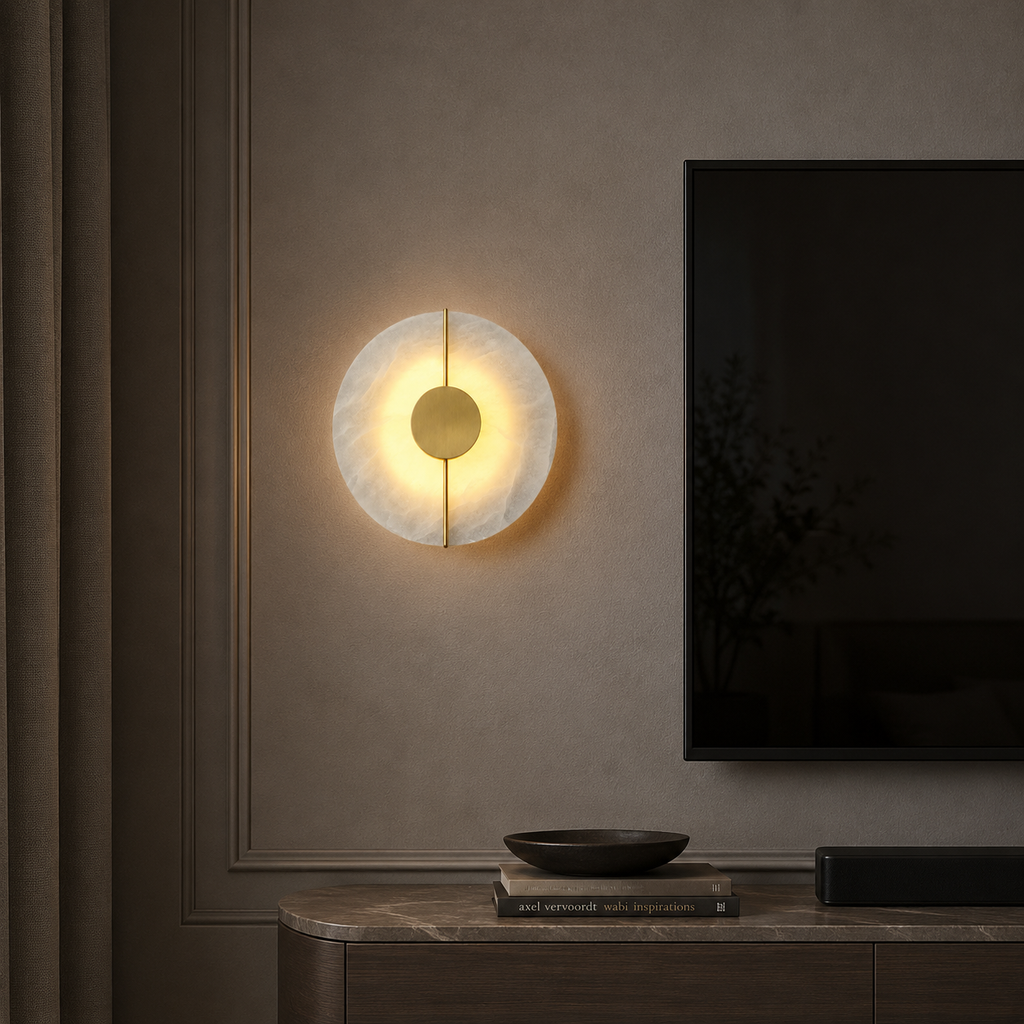 Casa Lumière Marmeren Nordic Wandlamp - Zacht Warm Accentlicht
