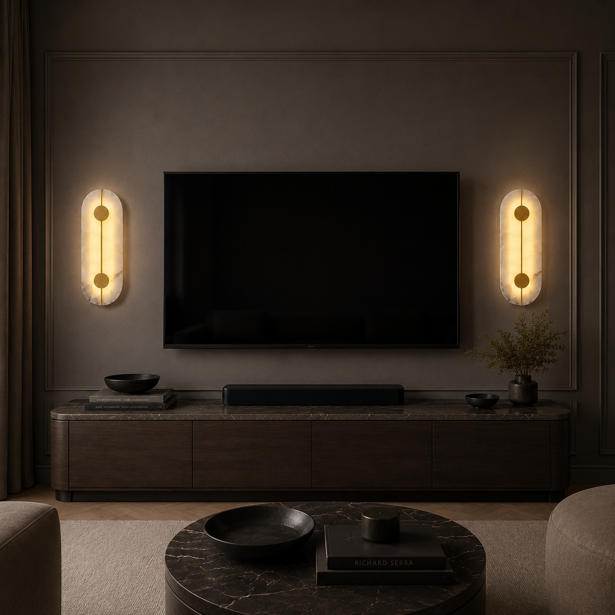 Casa Lumière Marmeren Nordic Wandlamp - Zacht Warm Accentlicht