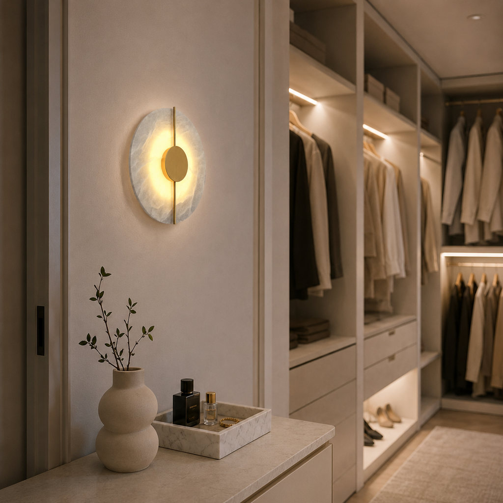 Casa Lumière Marmeren Nordic Wandlamp - Zacht Warm Accentlicht