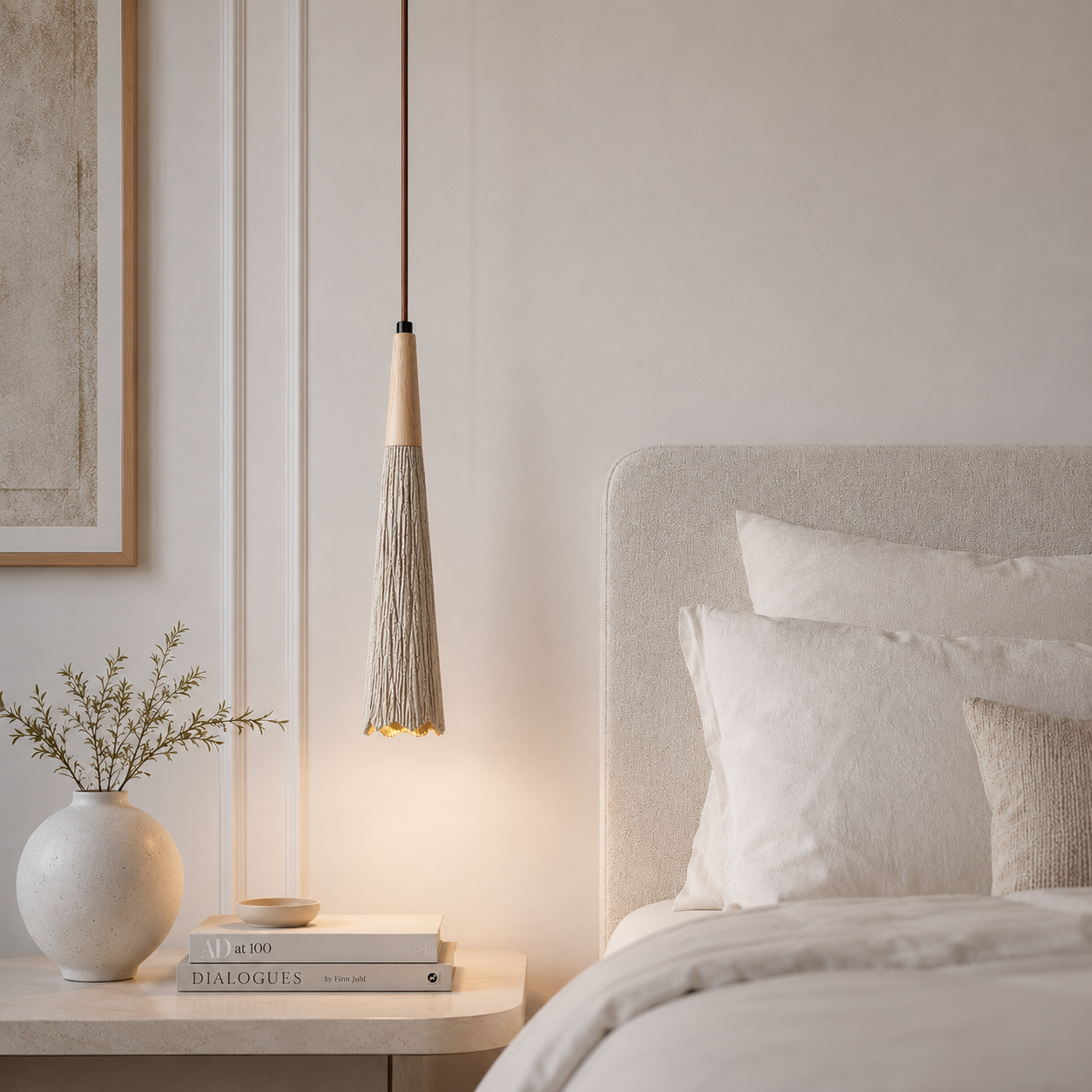 Casa Lumière Wabi-Sabi Hanglamp - Design Lamp Textuur met Zacht Licht