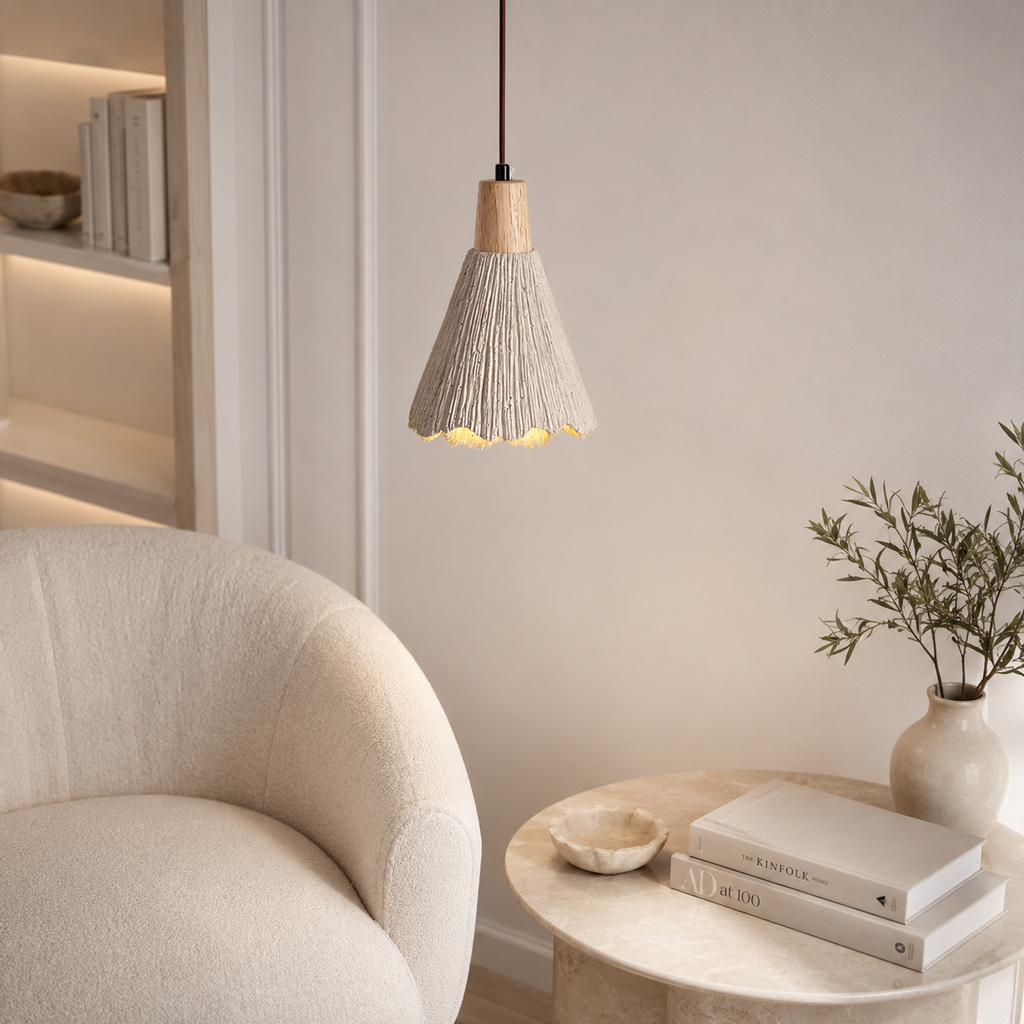 Casa Lumière Wabi-Sabi Hanglamp - Design Lamp Textuur met Zacht Licht