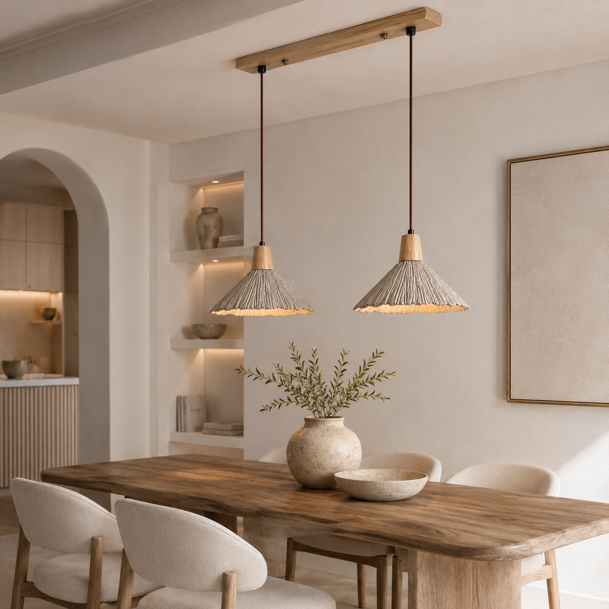 Casa Lumière Wabi-Sabi Hanglamp - Design Lamp Textuur met Zacht Licht