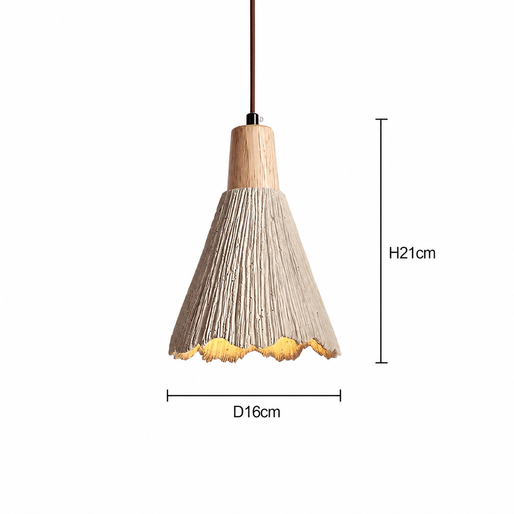 Casa Lumière Wabi-Sabi Hanglamp - Design Lamp Textuur met Zacht Licht