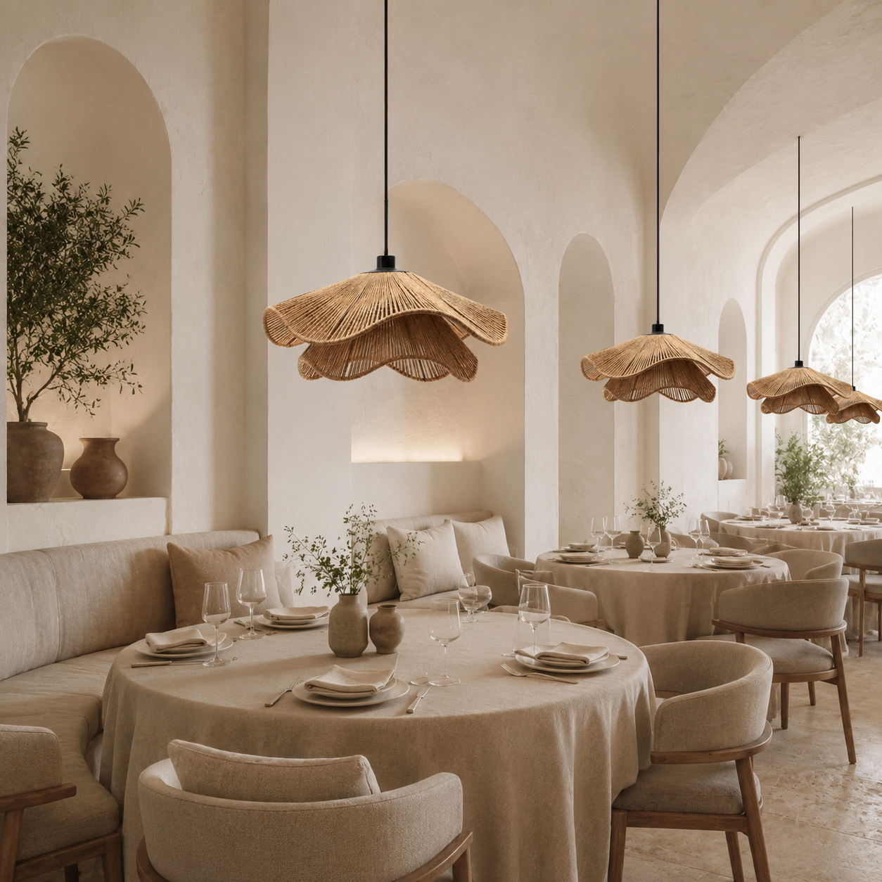 Casa Lumière Boho Hanglamp - Natuurlijke Design Lamp