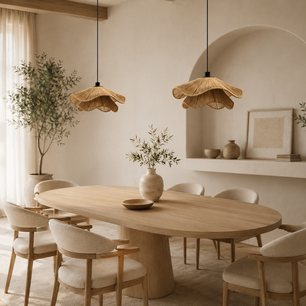Casa Lumière Boho Hanglamp - Natuurlijke Design Lamp
