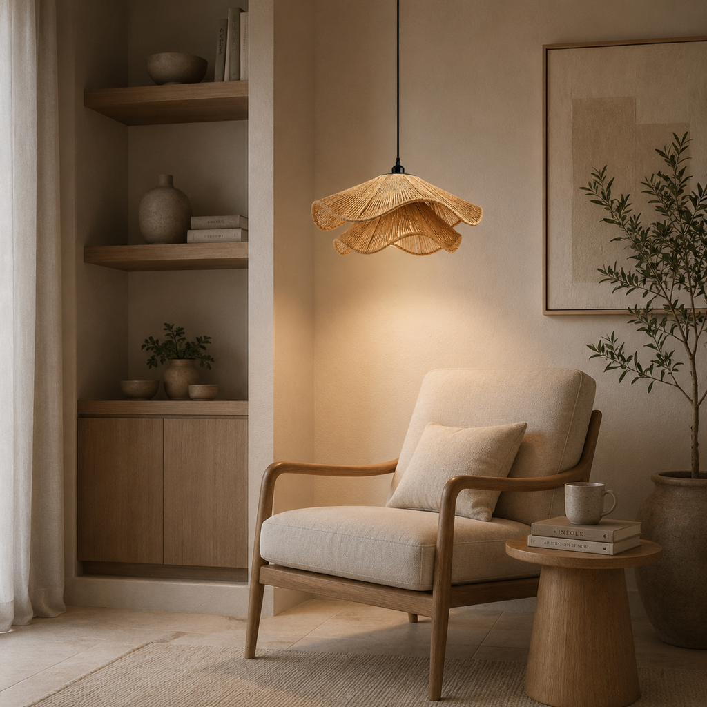 Casa Lumière Boho Hanglamp - Natuurlijke Design Lamp
