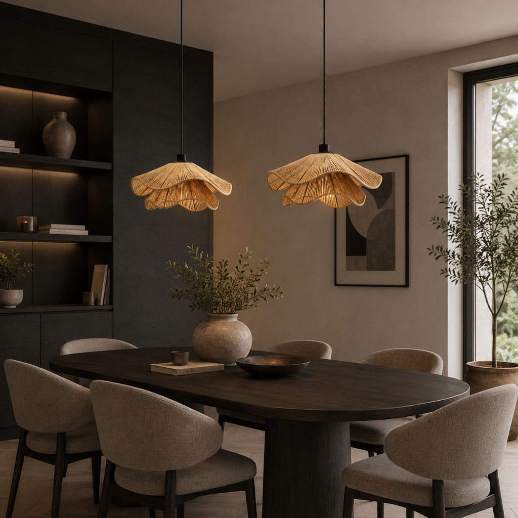 Casa Lumière Boho Hanglamp - Natuurlijke Design Lamp