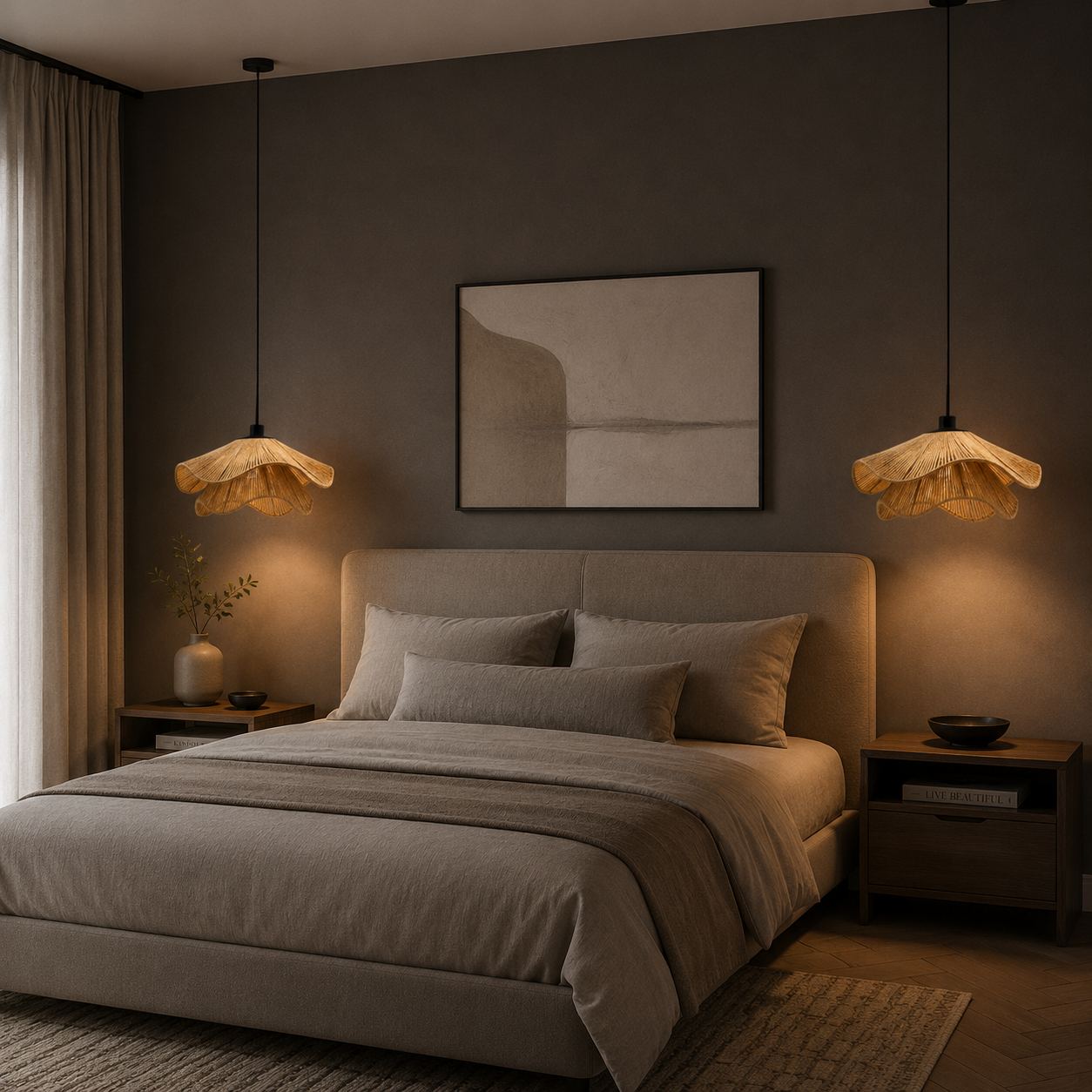 Casa Lumière Boho Hanglamp - Natuurlijke Design Lamp