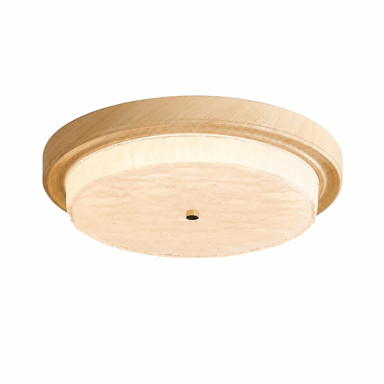 Casa Lumière Plafondlamp met Glazen Diffuser - Warm Wit LED Design Lamp