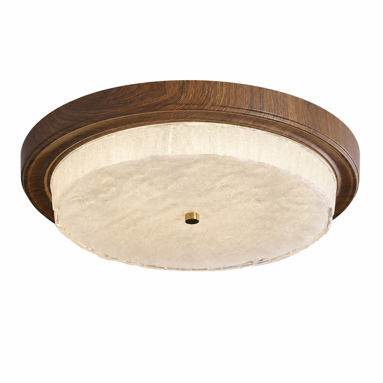 Casa Lumière Plafondlamp met Glazen Diffuser - Warm Wit LED Design Lamp