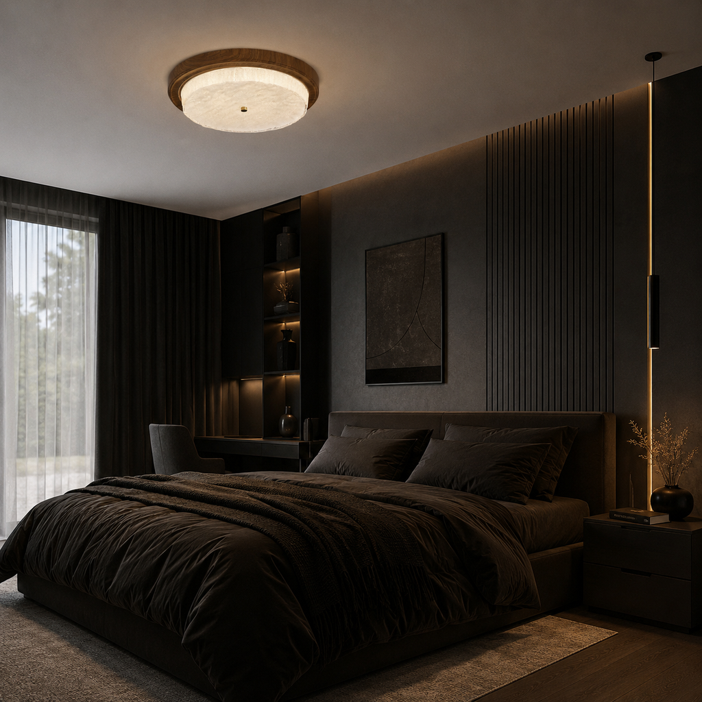 Casa Lumière Plafondlamp met Glazen Diffuser - Warm Wit LED Design Lamp
