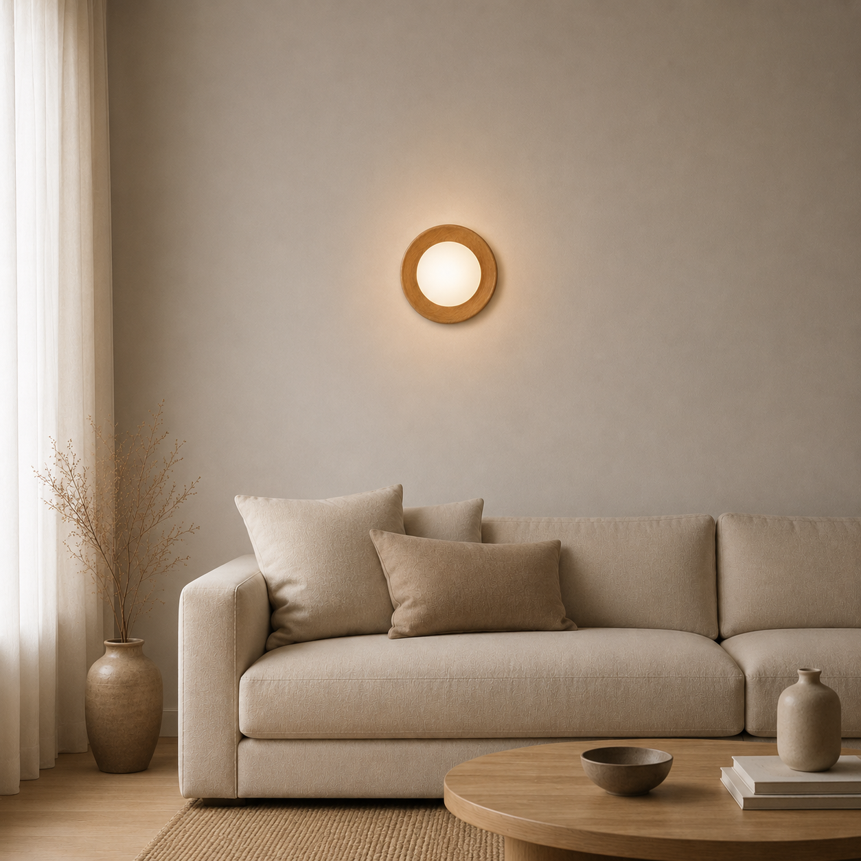 Casa Lumière Nordic Wandlamp - Warme LED Design Lamp Sfeerverlichting