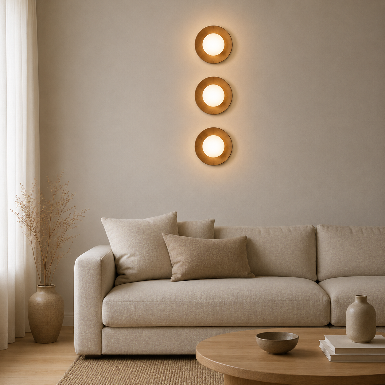 Casa Lumière Nordic Wandlamp - Warme LED Design Lamp Sfeerverlichting