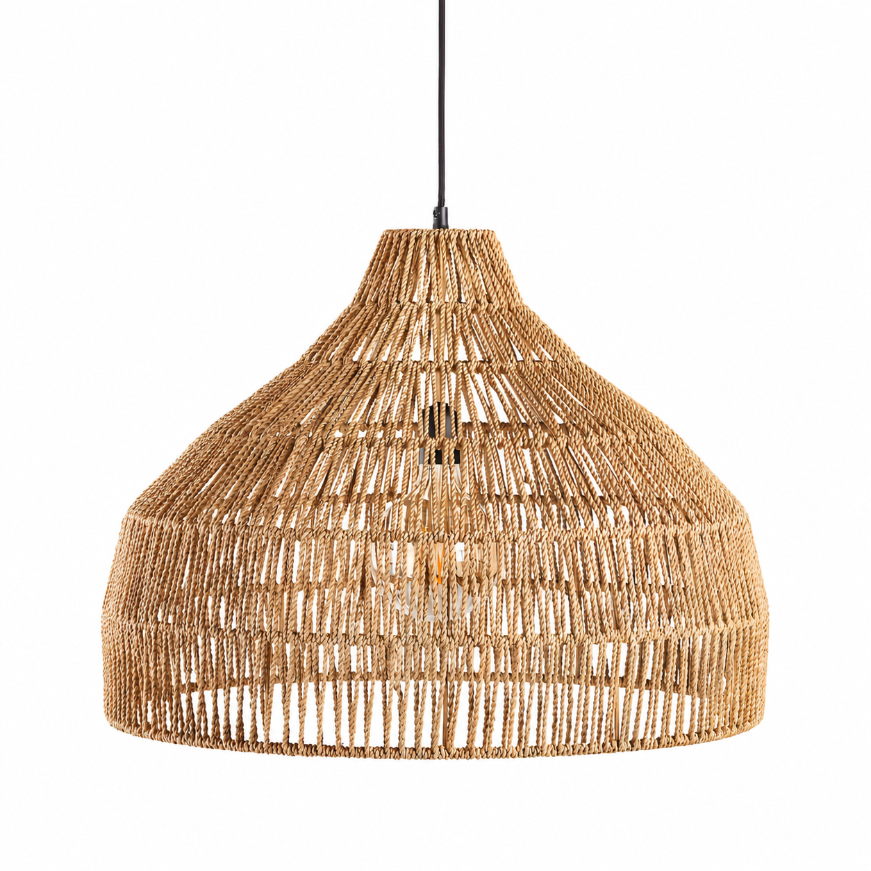 Casa Lumière Rotan Hanglamp in Boho Stijl - Warme Design Lamp Sfeerverlichting