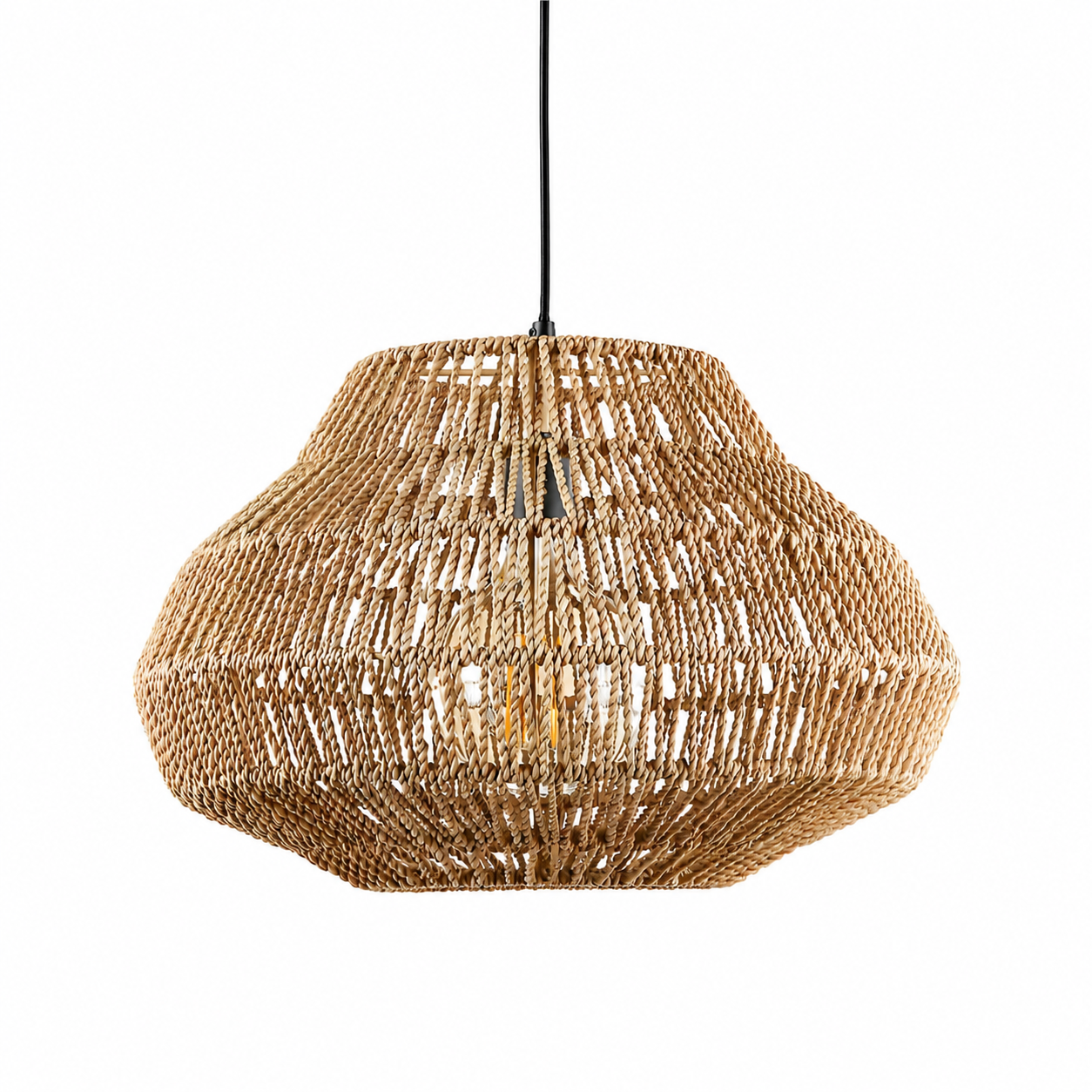 Casa Lumière Rotan Hanglamp in Boho Stijl - Warme Design Lamp Sfeerverlichting