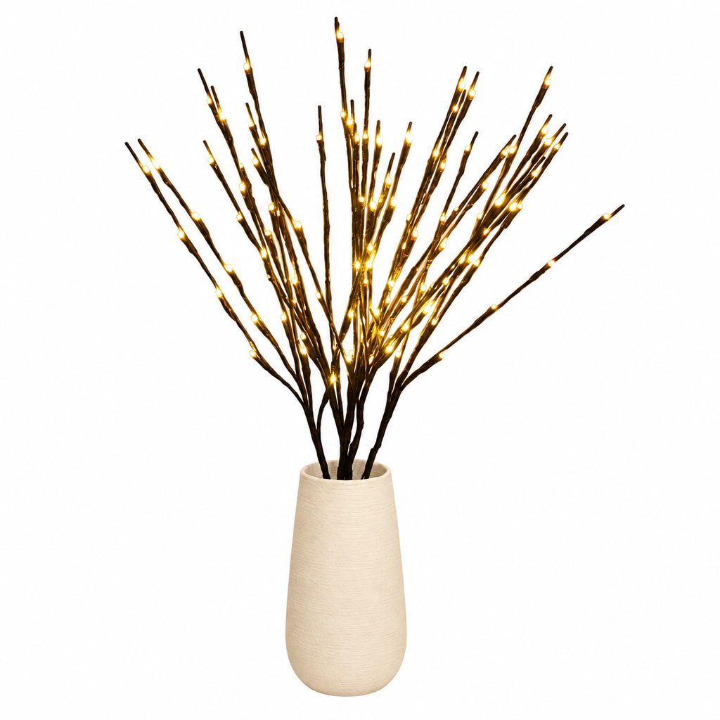 Casa Lumière Verlichte Decoratietakken - 7 Stijlen Design Lamp Sfeerverlichting
