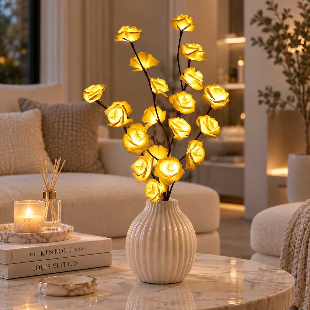 Casa Lumière Verlichte Decoratietakken - 7 Stijlen Design Lamp Sfeerverlichting