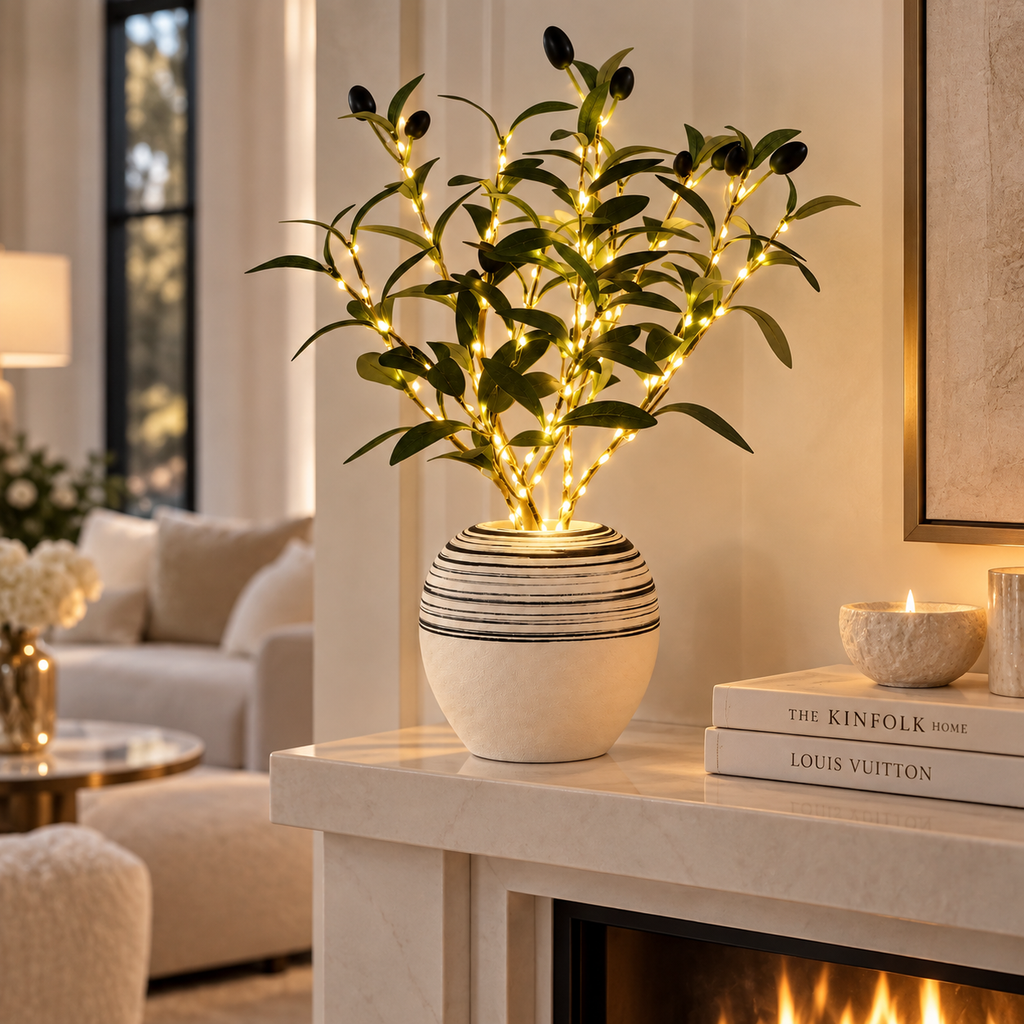 Casa Lumière Verlichte Decoratietakken - 7 Stijlen Design Lamp Sfeerverlichting