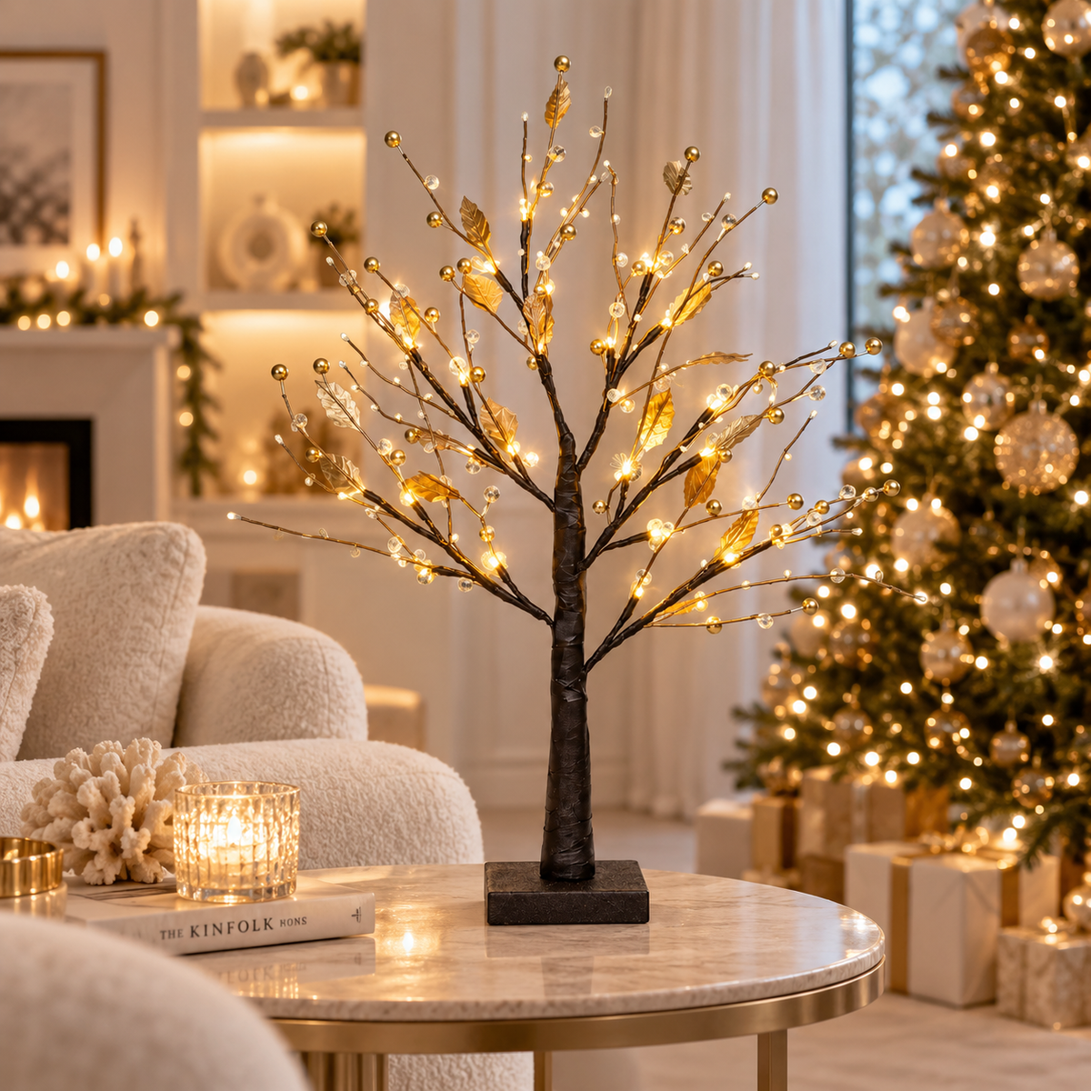 Casa Lumière Verlichte Winterboom met Warme LED - Decoratie Sfeerverlichting