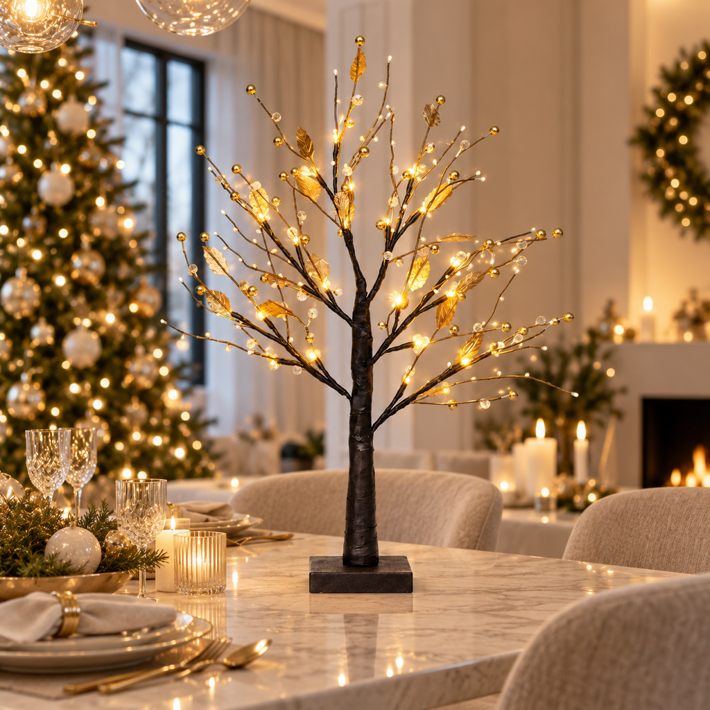 Casa Lumière Verlichte Winterboom met Warme LED - Decoratie Sfeerverlichting