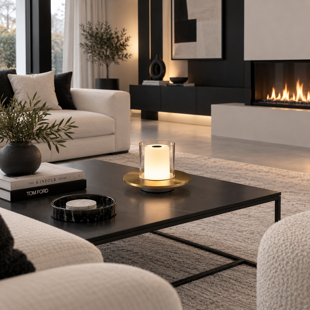 Casa Lumière Oplaadbare Tafellamp - Dimbare Kaarsenlamp