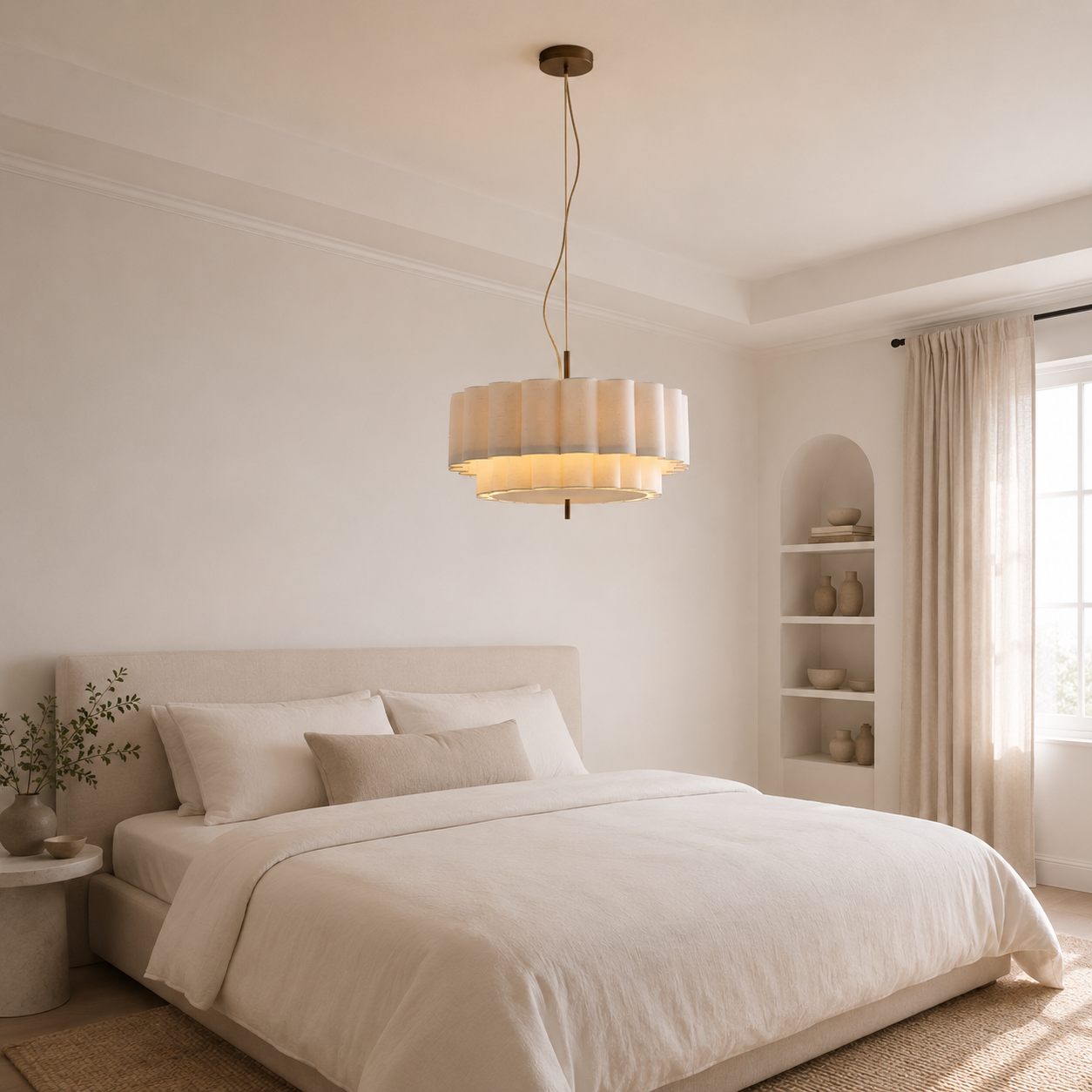 Casa Lumière Boho Ripple Hanglamp - Zacht Design Sfeerverlichting