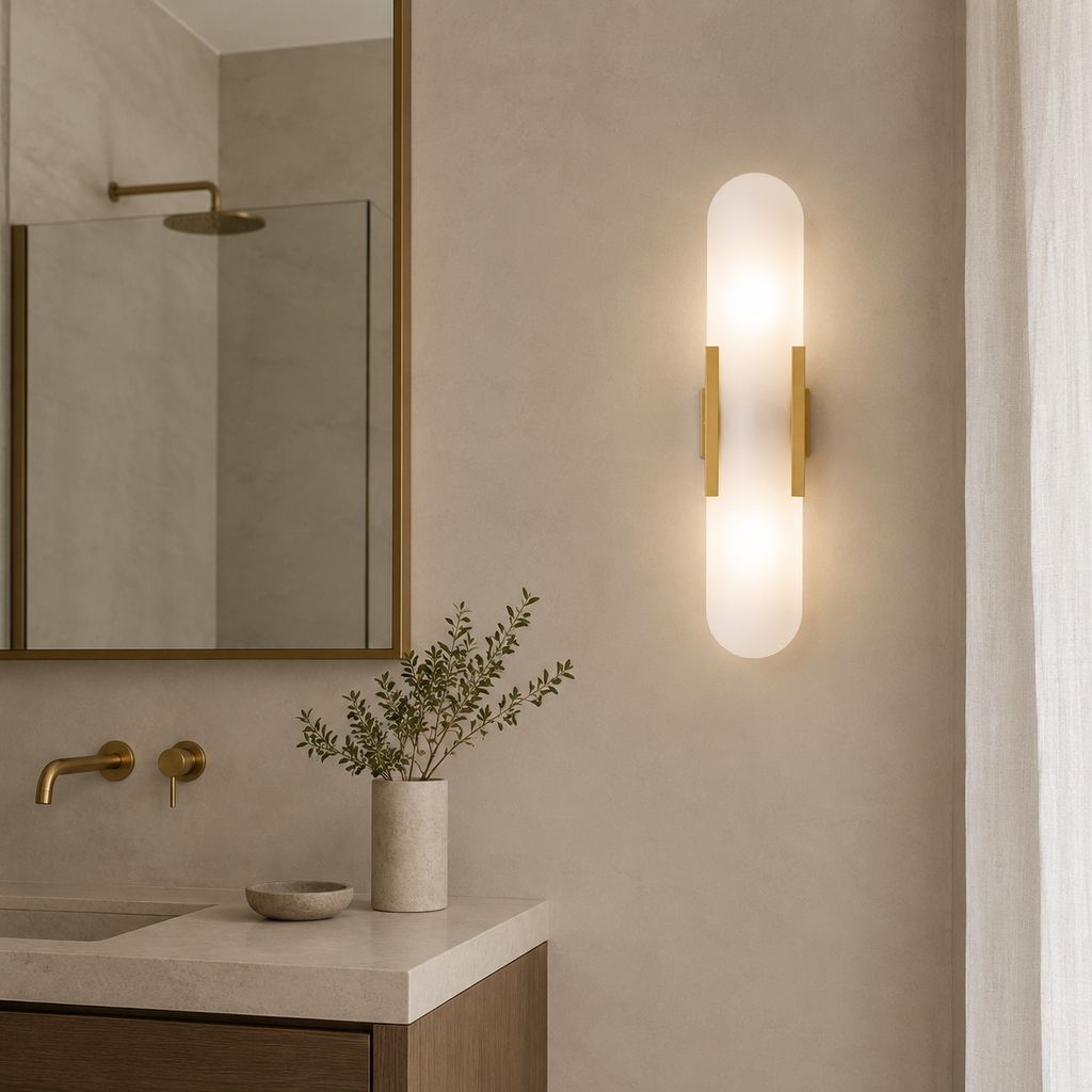 Casa Lumière Nordic Alabaster Natuurlijke Wandlamp - Moderne Wandverlichting van Alabaster