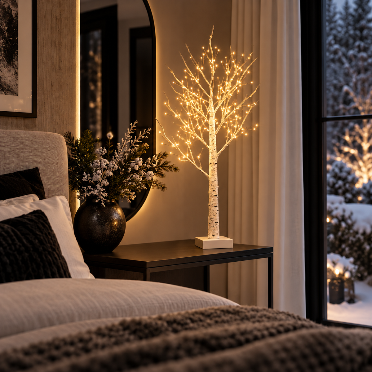 Casa Lumière Verlichte Berkenboom - Decoratieboom Sfeerverlichting