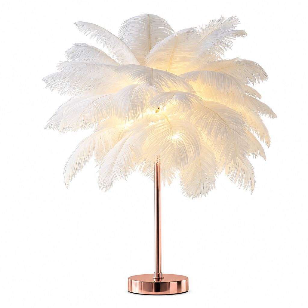 Casa Lumière Ostrich Table Lamp - Designer Lamp Ambient Lighting