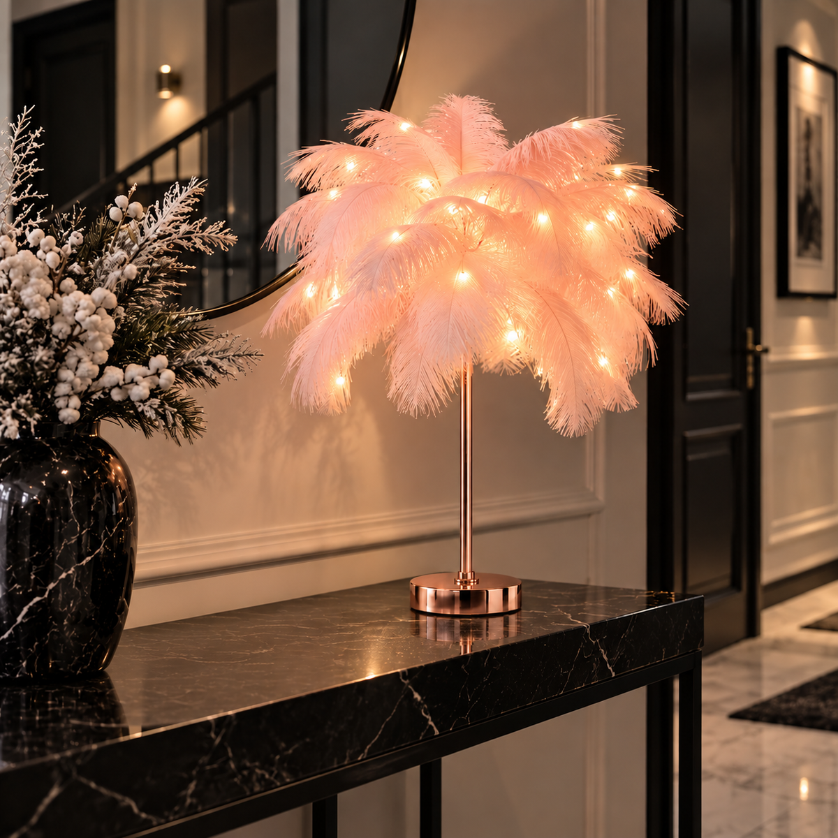 Casa Lumière Struisvogel Tafellamp - Design Lamp Sfeerverlichting
