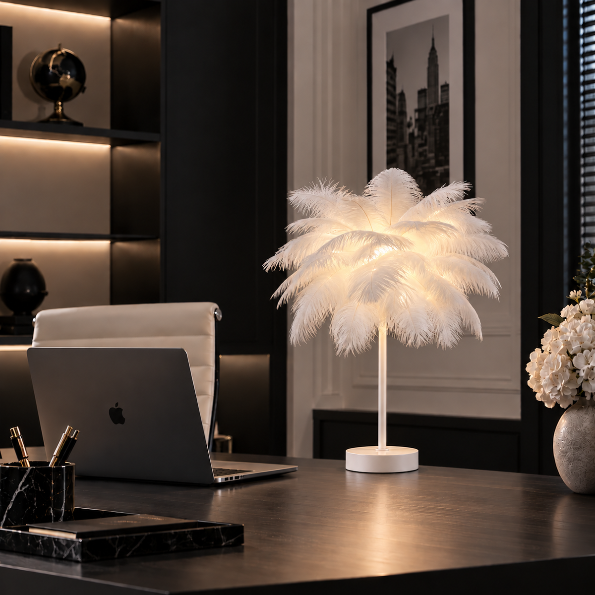 Casa Lumière Struisvogel Tafellamp - Design Lamp Sfeerverlichting
