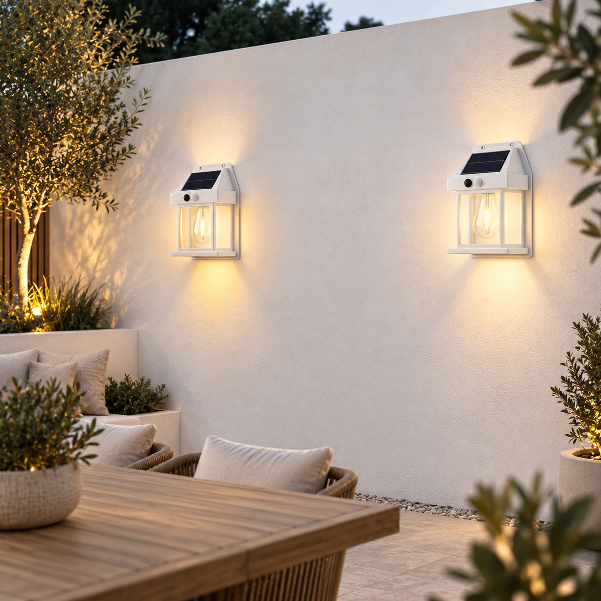 Casa Lumière Solar Buitenlamp - Bewegingssensor & Gloeidraad IP44