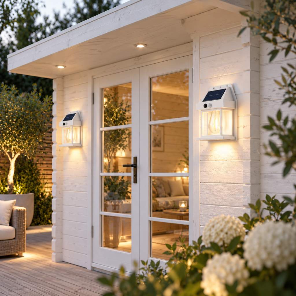 Casa Lumière Solar Buitenlamp - Bewegingssensor & Gloeidraad IP44
