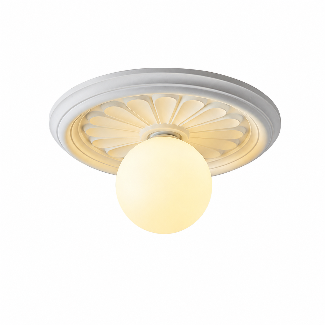 Casa Lumière Klassieke Plafondlamp - Reliëf Design Lamp