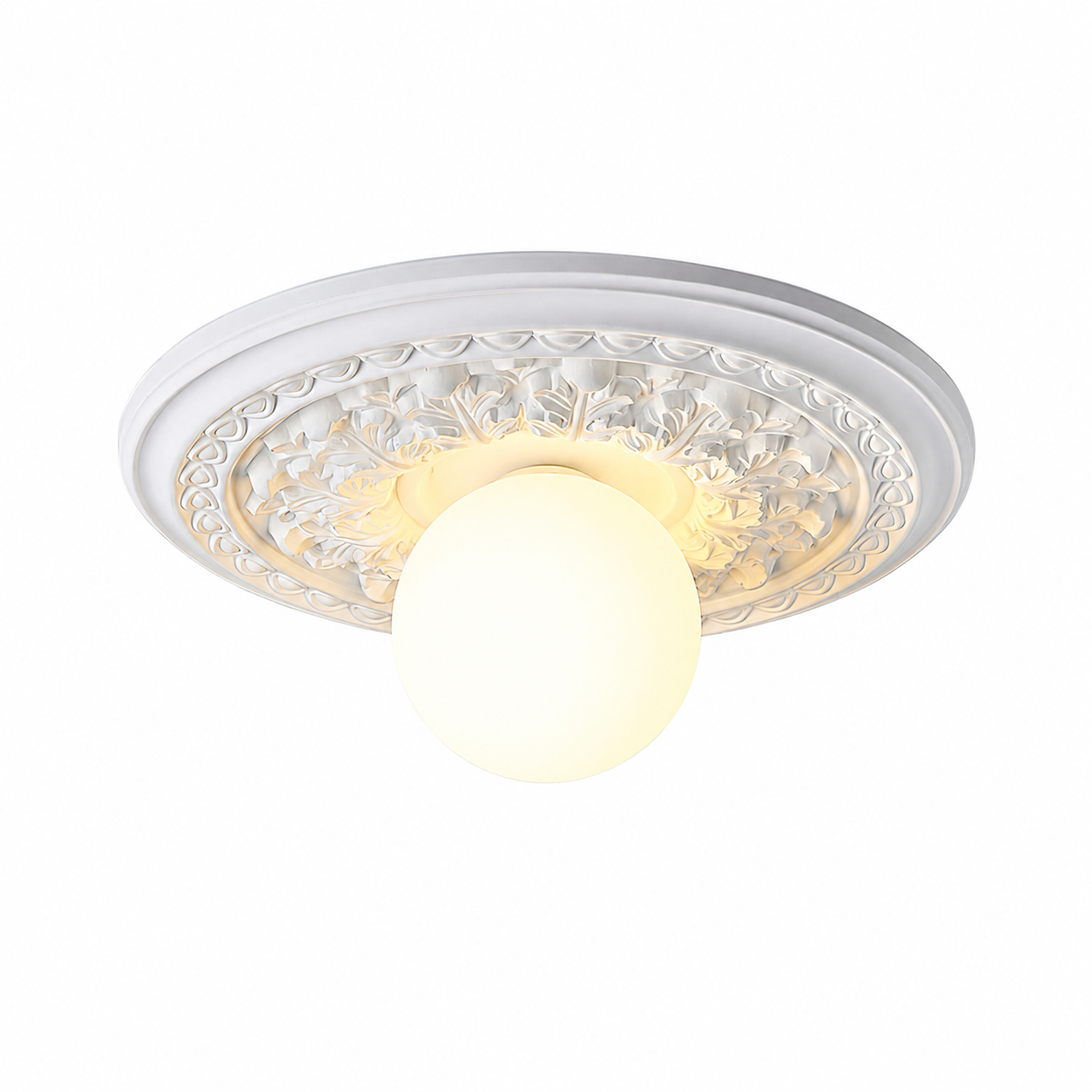 Casa Lumière Klassieke Plafondlamp - Reliëf Design Lamp