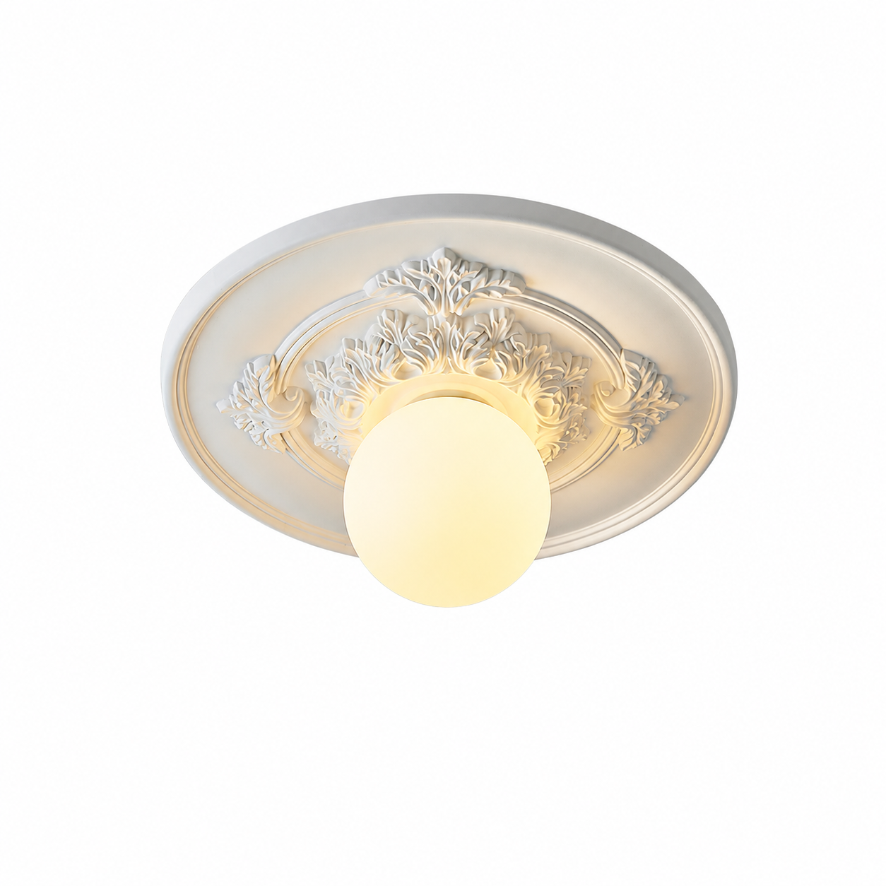 Casa Lumière Klassieke Plafondlamp - Reliëf Design Lamp