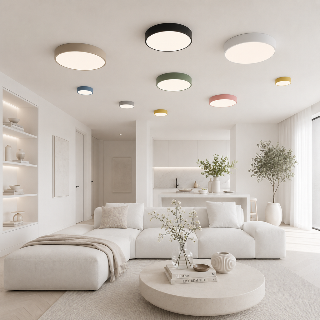 Casa Lumière Minimalistische Nordic LED Plafondlamp - Modern Interieur Design Lamp Sfeerverlichting
