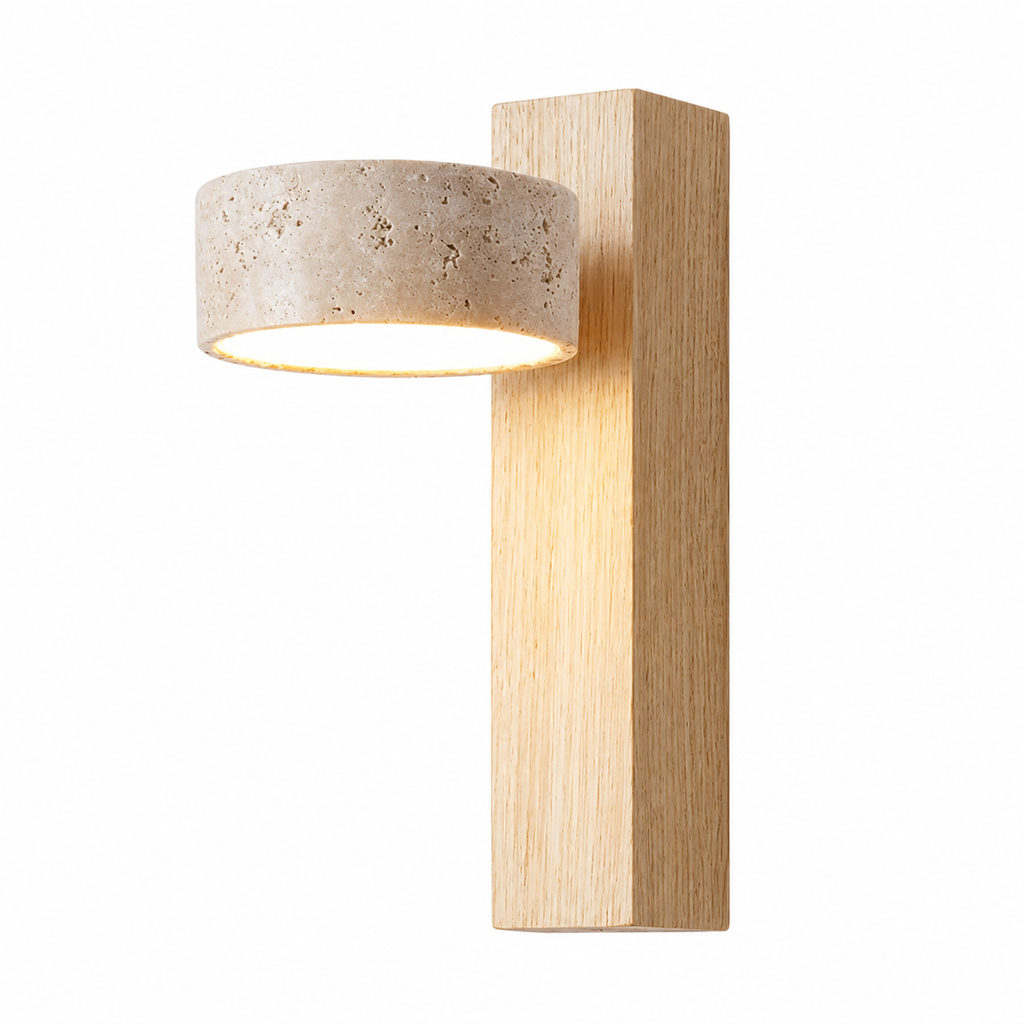Casa Lumière Travertine Wandlamp - Verstelbare Wandverlichting