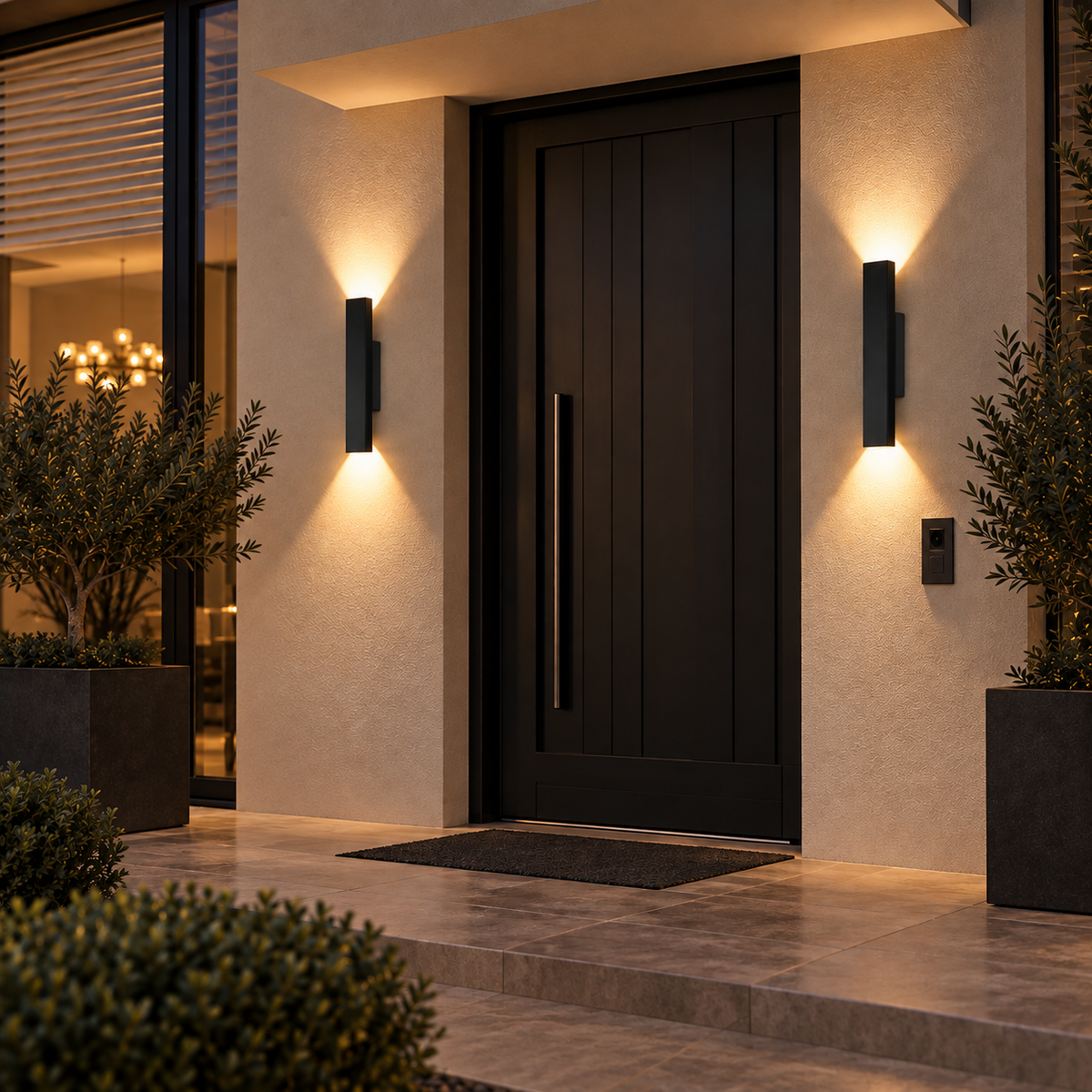 Casa Lumière Buitenlamp - Aluminium Wandlamp IP65 Up & Down Sfeerverlichting