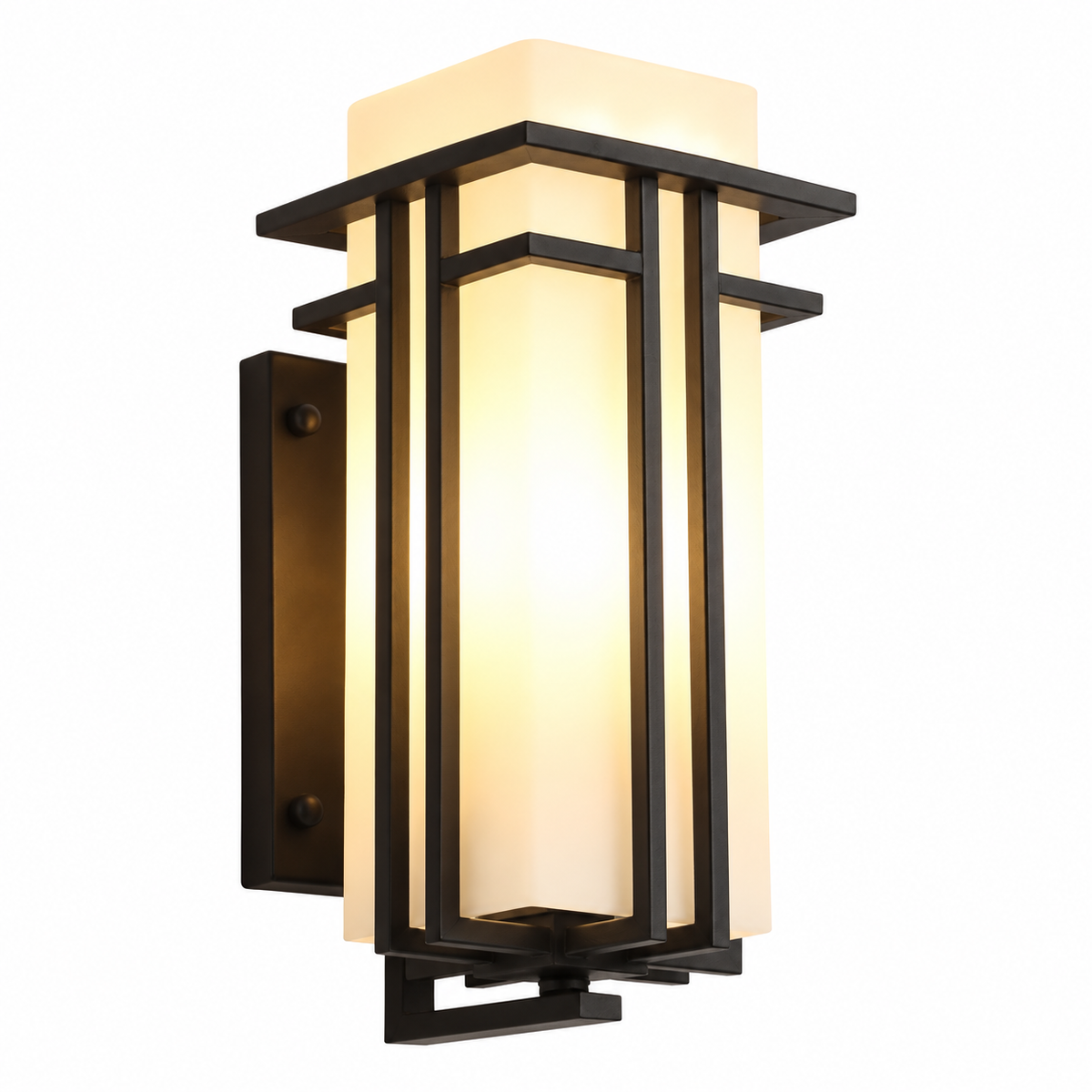 Casa Lumière Industriële Buiten Wandlamp – Zwart Frame IP65