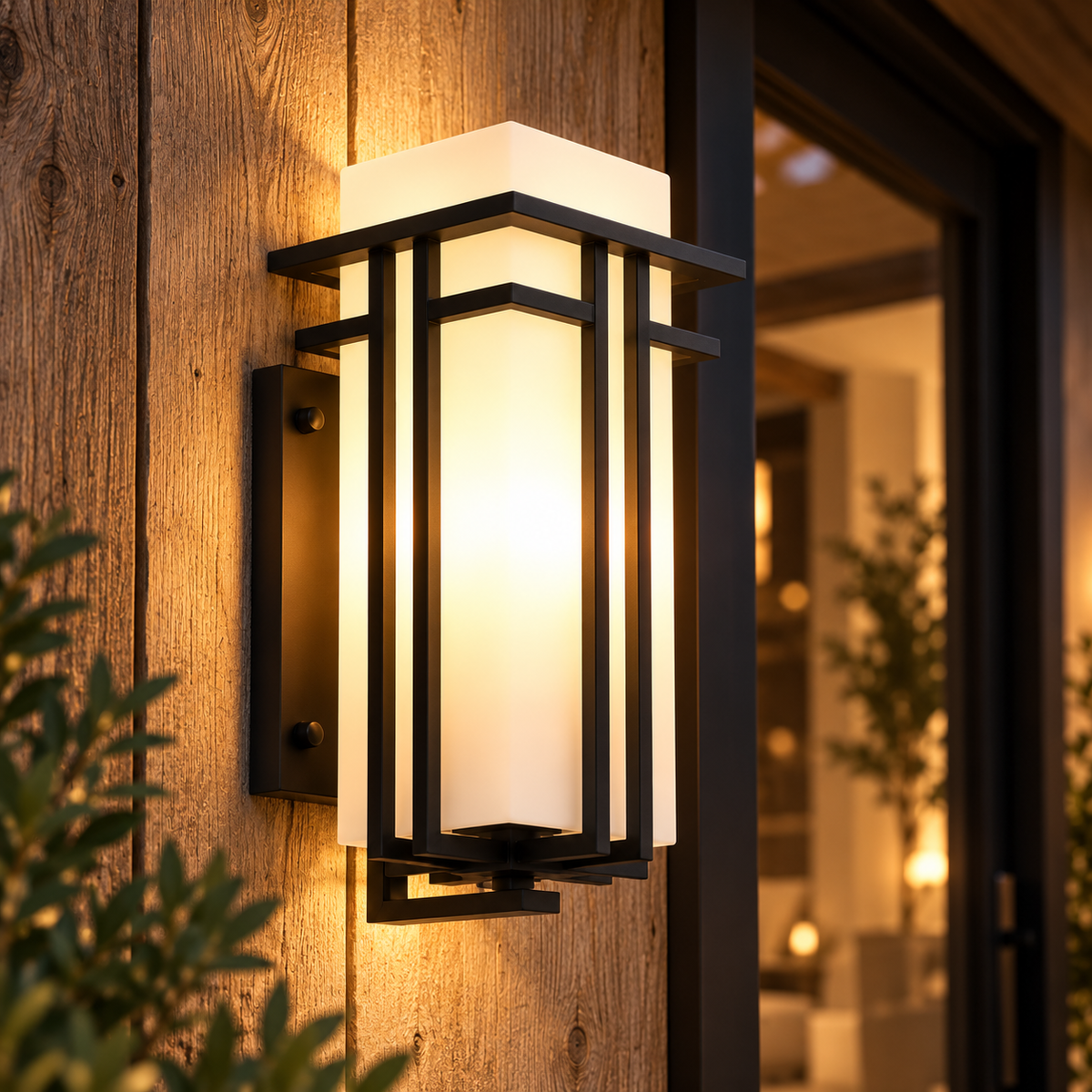 Casa Lumière Industriële Buiten Wandlamp – Zwart Frame IP65