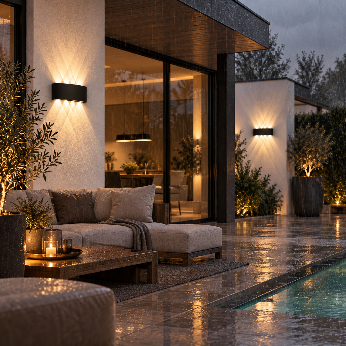 Casa Lumière Waterdichte Wandlamp Buiten IP65 - Up & Down Sfeerverlichting