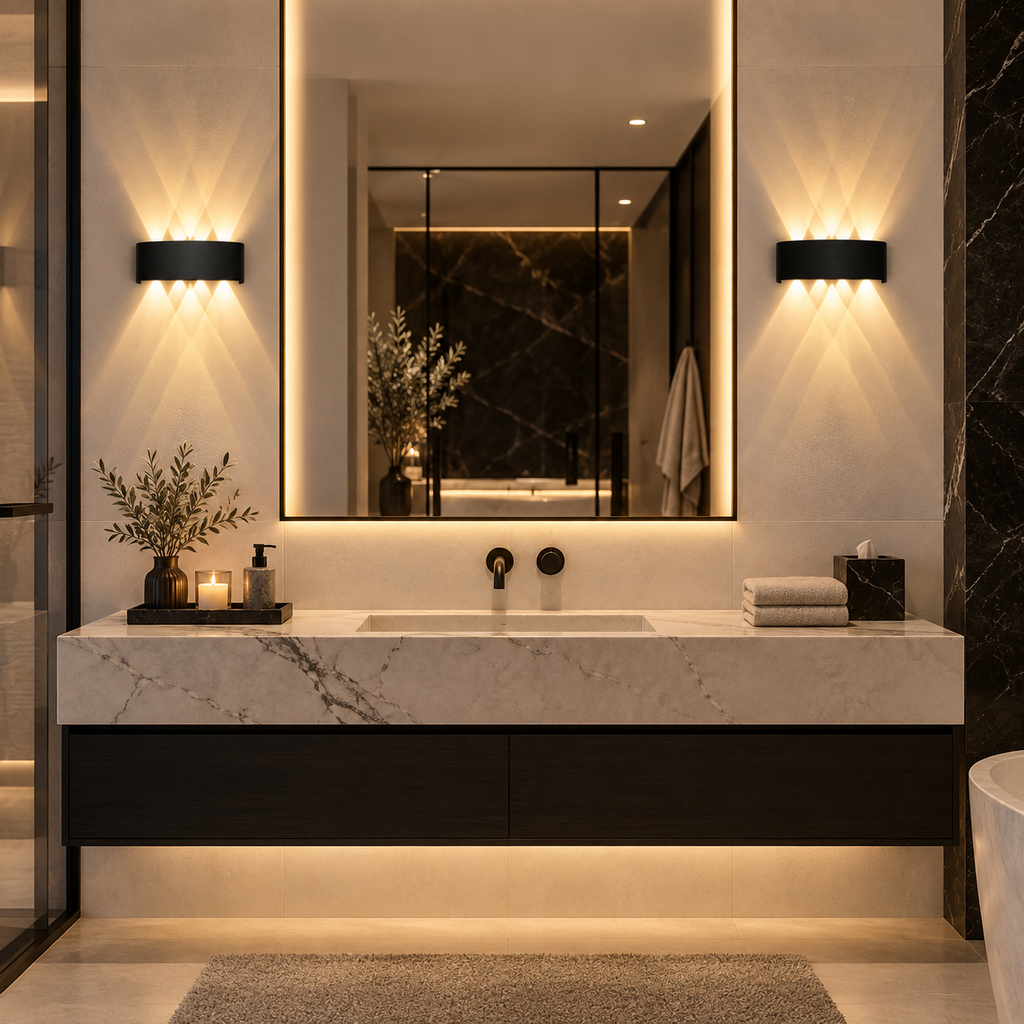 Casa Lumière Waterdichte Wandlamp Buiten IP65 - Up & Down Sfeerverlichting