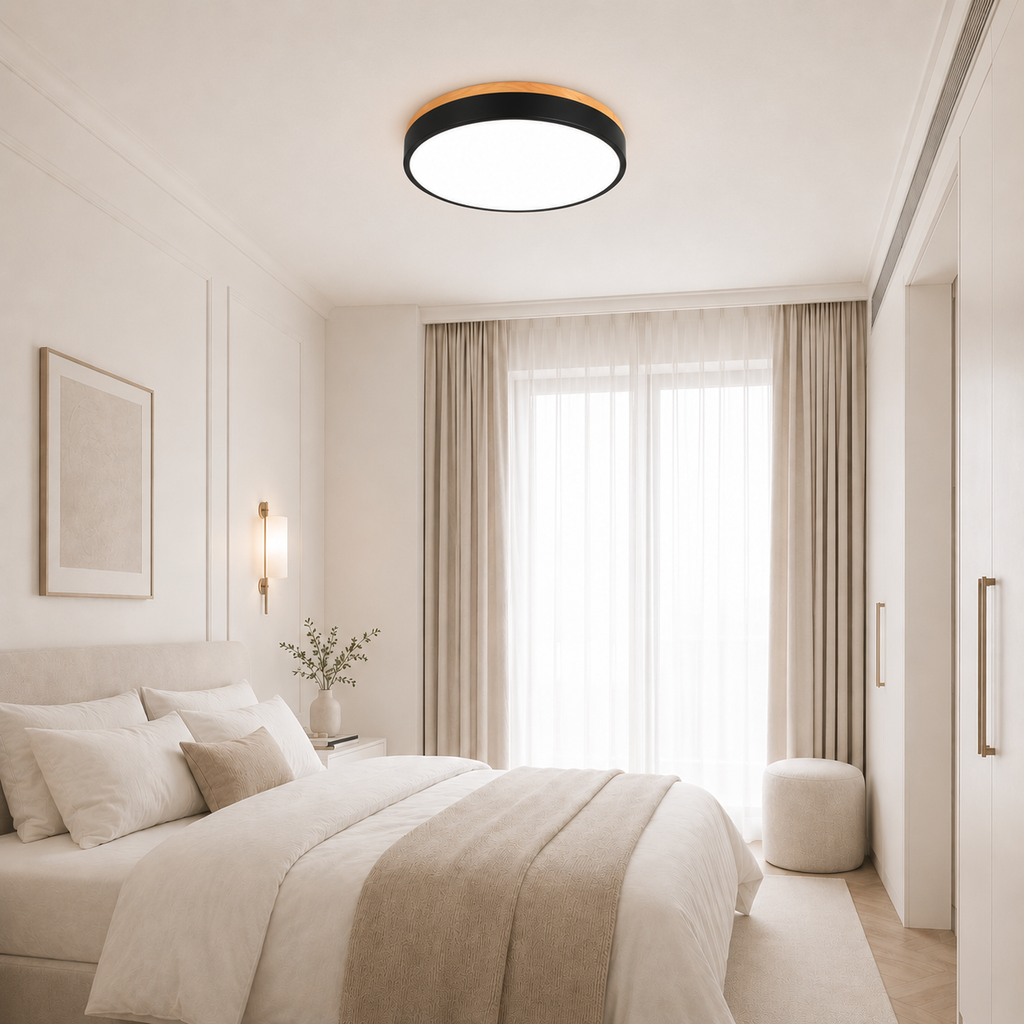 Casa Lumière Nordic Minimalistische LED Plafondlamp - Ronde Flush Mount met Acryl Design