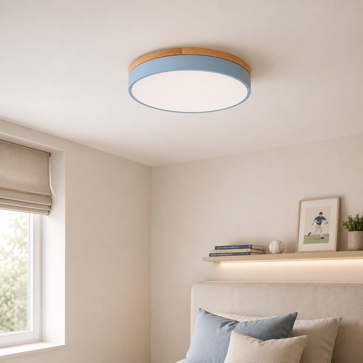 Casa Lumière Nordic Minimalistische LED Plafondlamp - Ronde Flush Mount met Acryl Design