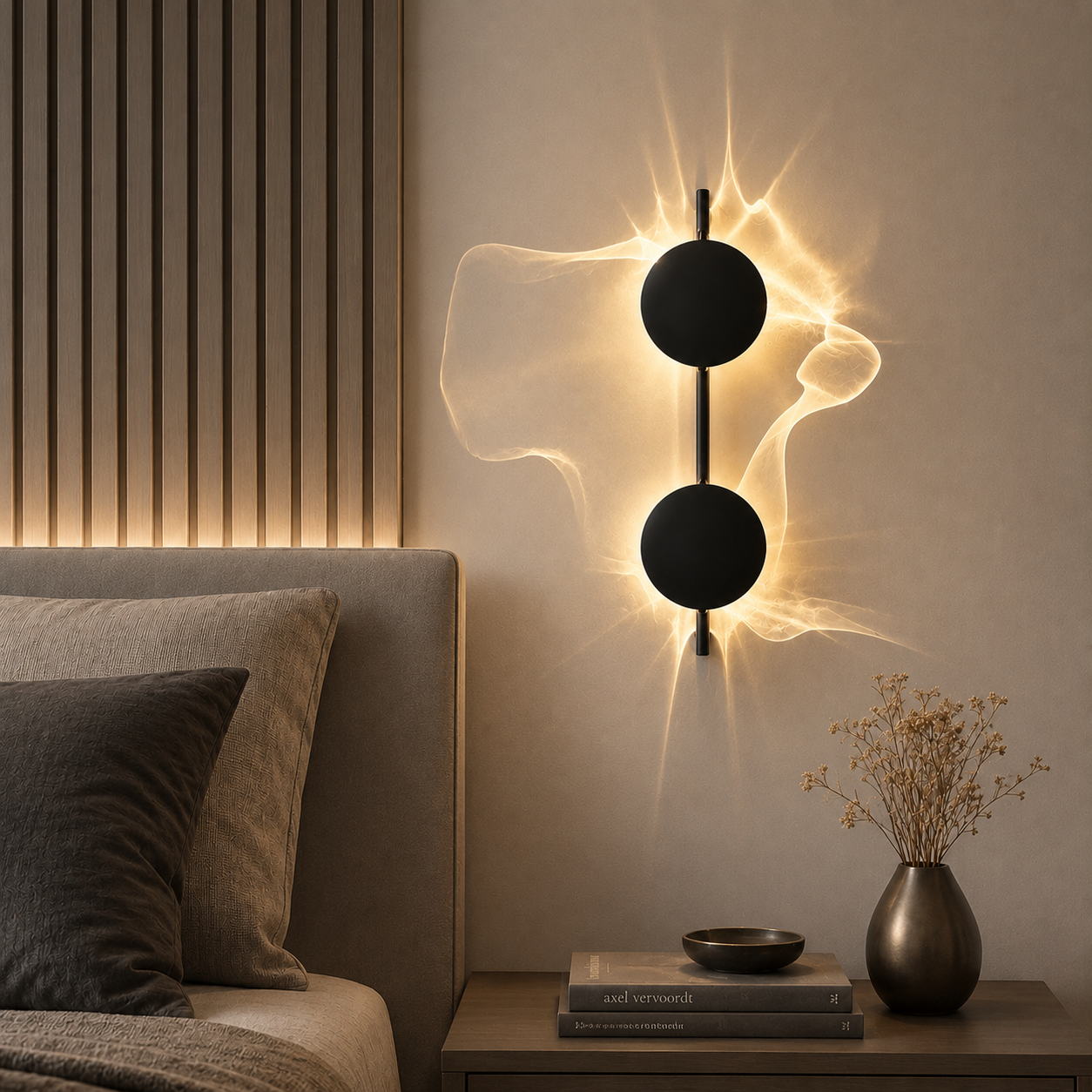 Casa Lumière Wave Sculptuur Wandlamp - Design Lamp Sfeerverlichting