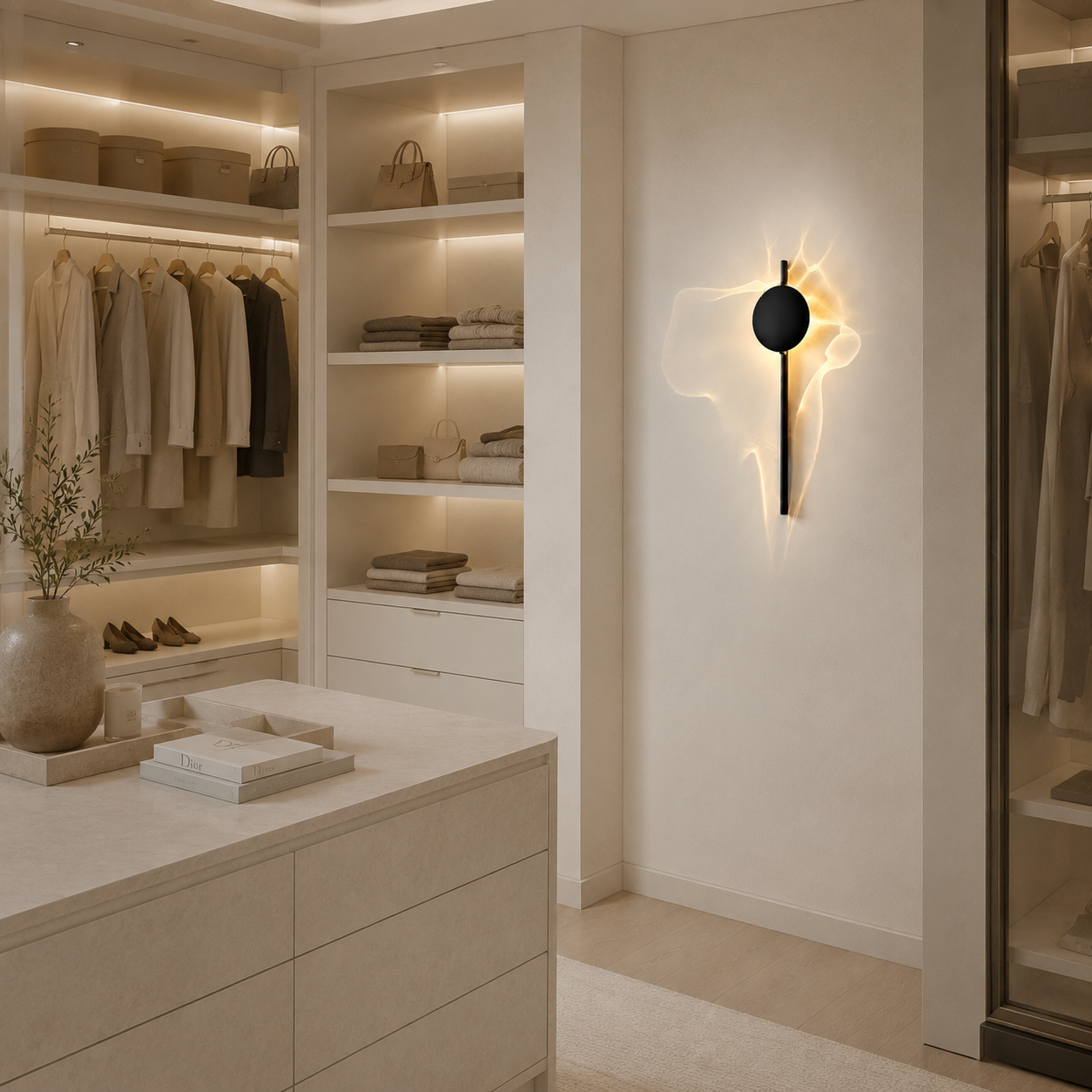 Casa Lumière Wave Sculptuur Wandlamp - Design Lamp Sfeerverlichting
